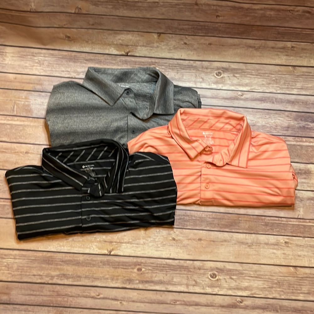 Lot of 3 XL Golf T-shirts